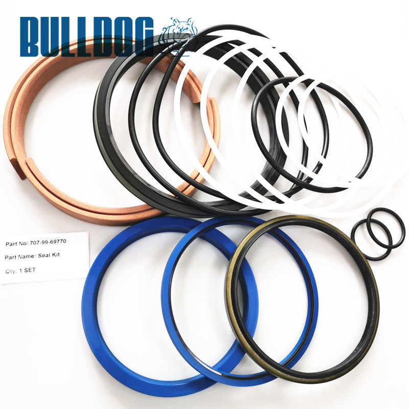 Excavators PC400-7 Arm Hydraulic Cylinder Seal Kit 707-99-69770 707-99-69585